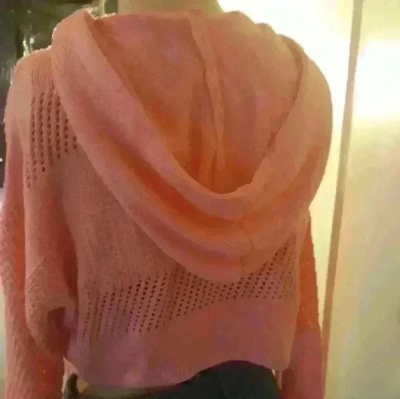 Garage crop sweater pink size  extra small - Picture 3 of 5